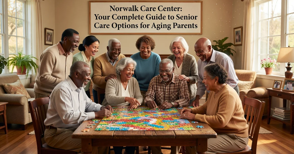 Norwalk Care Center: Your Complete Guide to Senior Care Options for Aging Parents