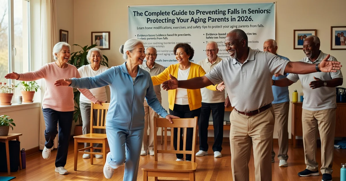 The Complete Guide to Preventing Falls in Seniors: Protecting Your Aging Parents in 2026
