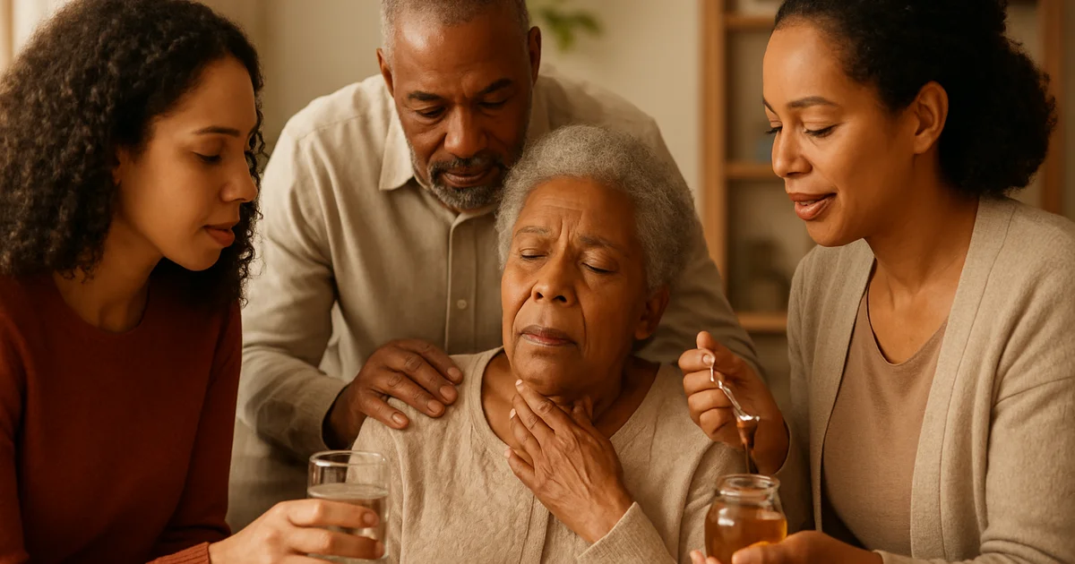 Natural Ways To Treat Sore Throat In Senior Family Members